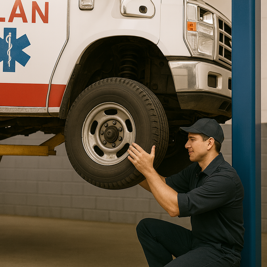 Tire rotation on older diesel vehicle
